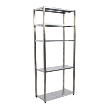 Стеллаж из нержавеющей стали 1000х500х2350 труба